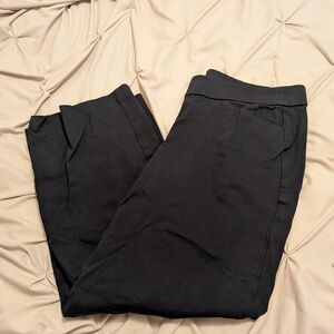 Lane Bryant Black Chinos